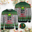 Son Of A Nutcracker Ugly Christmas Sweater, Son Of A Nutcracker 3D All Over Printed Sweater