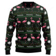 Flamingo Flalala Ugly Christmas Sweater, Flamingo Flalala 3D All Over Printed Sweater