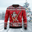 Rockin' Around The Christmas Tree Ugly Christmas Sweater, Rockin' Around The Christmas Tree 3D All Over Printed Sweater