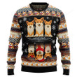 Pembroke Welsh Corgi Ugly Christmas Sweater, Pembroke Welsh Corgi 3D All Over Printed Sweater