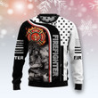 Firefighter Awesome Ugly Christmas Sweater, Firefighter Awesome 3D All Over Printed Sweater