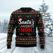 Santa's Favorite Mom Ugly Christmas Sweater, Santa's Favorite Mom 3D All Over Printed Sweater