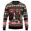 Chicken Under Snow Ugly Christmas Sweater, Chicken Under Snow 3D All Over Printed Sweater