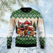 Dogue de Bordeaux Let It Snow Ugly Christmas Sweater, Dogue de Bordeaux 3D All Over Printed Sweater