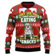 Bulldog Snacks Ugly Christmas Sweater, Bulldog Snacks 3D All Over Printed Sweater