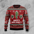 Christmas Cactus Ugly Christmas Sweater, Christmas Cactus 3D All Over Printed Sweater