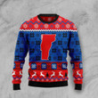 Sweet Home Vermont Ugly Christmas Sweater, Sweet Home Vermont 3D All Over Printed Sweater