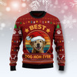 Golden Retriever Best Dog Mom Ever Ugly Christmas Sweater, Golden Retriever Best Dog Mom Ever 3D All Over Printed Sweater