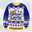 White Castle Hamburger Ugly Christmas Sweater