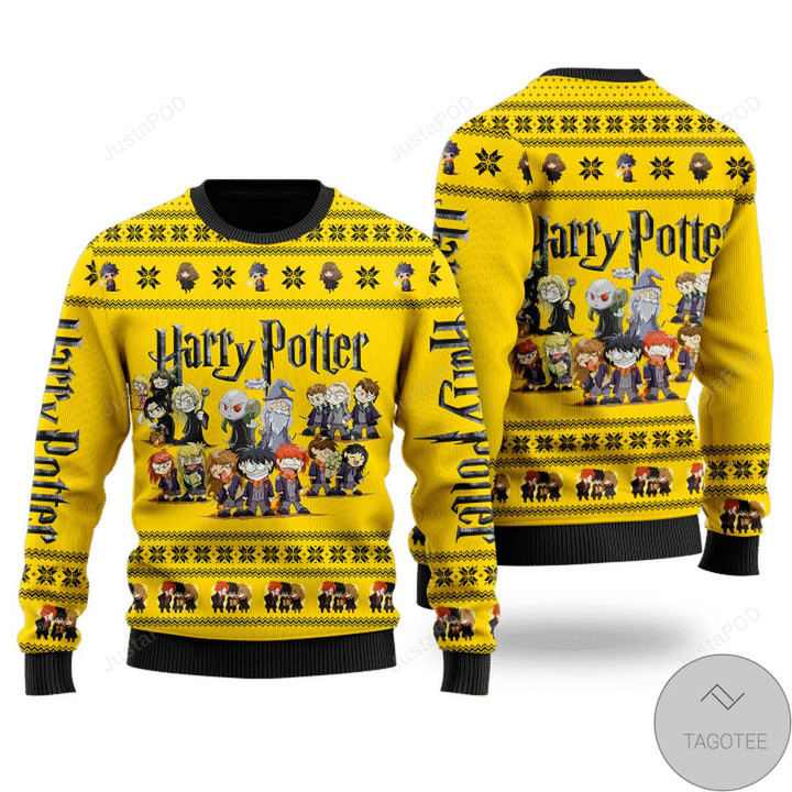 Harry Potter Horror Movie Characters Ugly Christmas Sweater