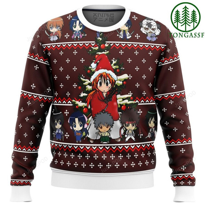 Samurai X Christmas Ugly Sweater