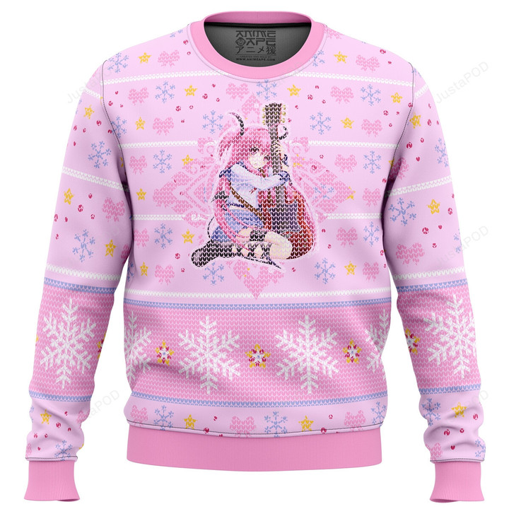 Angel Beats Yui Loves Guitar Christmas Ugly Sweater