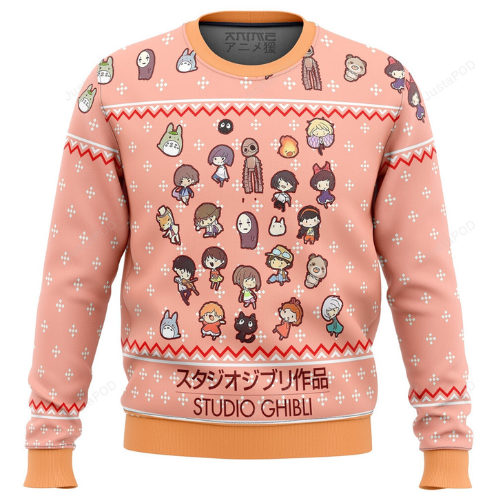 Studio Ghibli Cuties Ugly Sweater