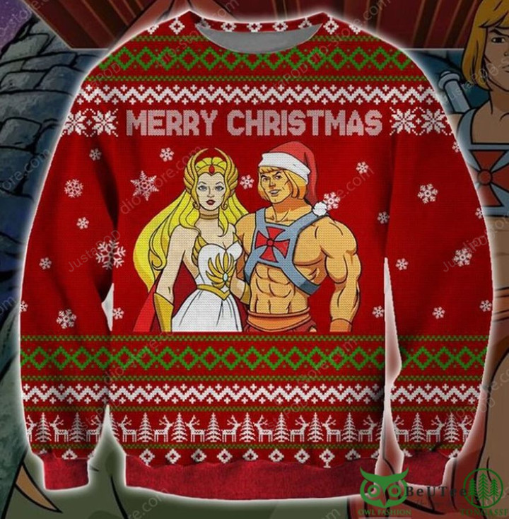 He-Man and She-Ra Christmas Ugly Sweater