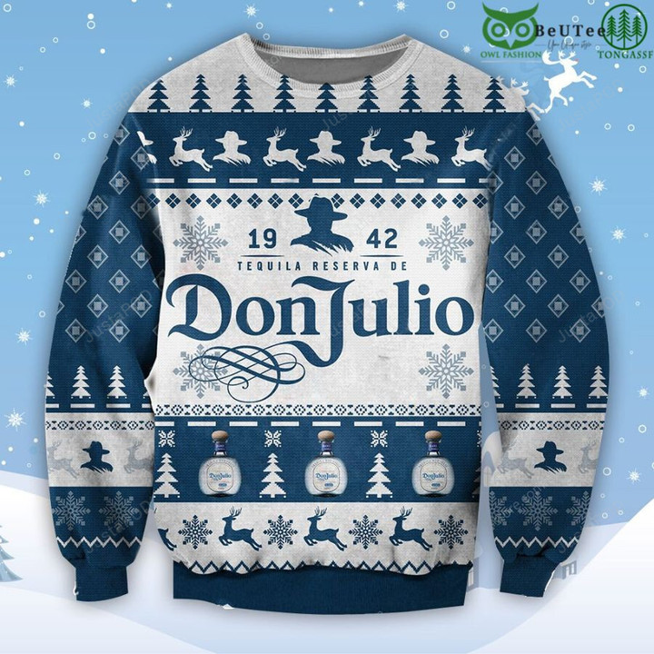 Donjulio Tequila Christmas Ugly Sweater