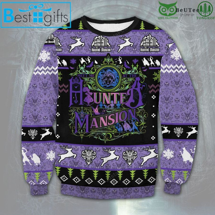 Haunted Mansion Christmas Ugly Sweater