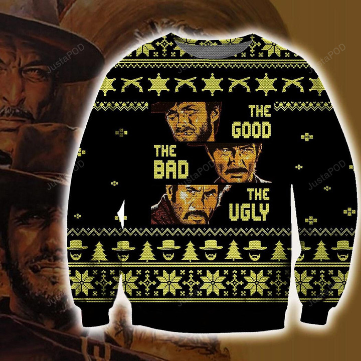 Good The Bad The Ugly Ugly Christmas Sweater