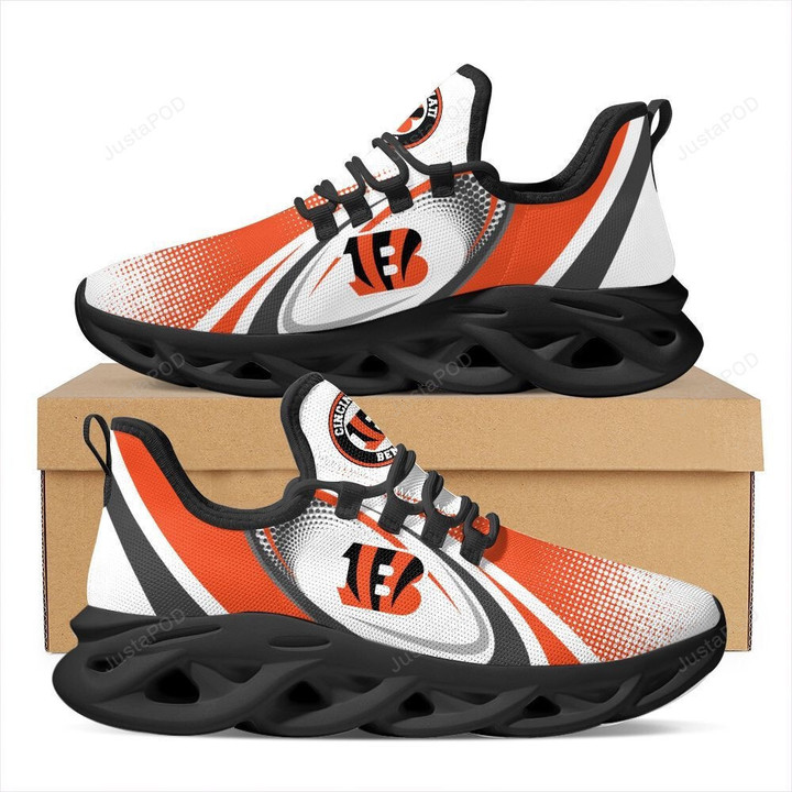 Nfl Cincinnati Bengals Running Sports Max Soul Shoes Style 4