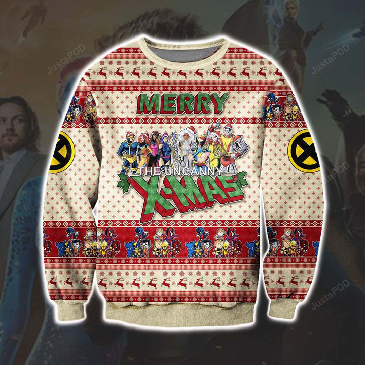 Uncanny X Men Ugly Christmas Sweater