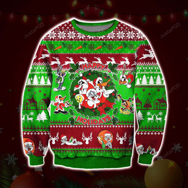 Bugs Bunny And Friends Ugly Christmas Sweater