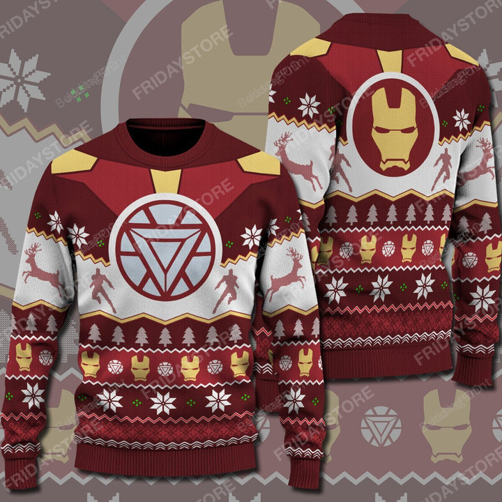 Ironman Character Ugly Christmas Sweater