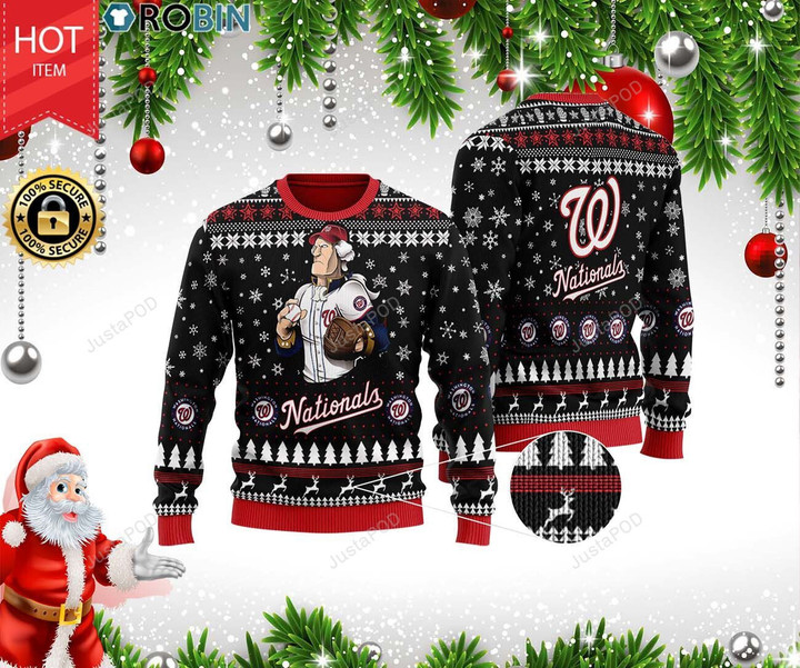 Washington Nationals Ugly Christmas Sweater