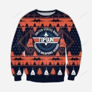 Top Gun Ugly Christmas Sweater