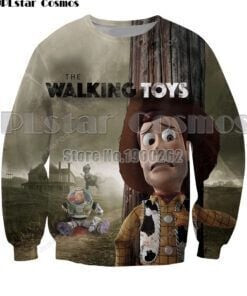 The Walking Toy Story Sheriff Woody Cartoon Ugly Christmas Sweater