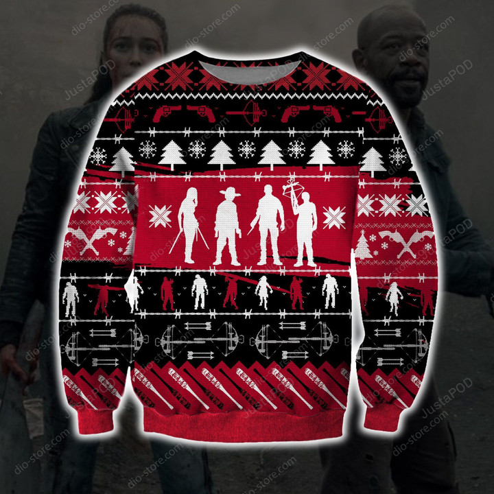 The Walking Dead Knitting Pattern Ugly Christmas Sweater