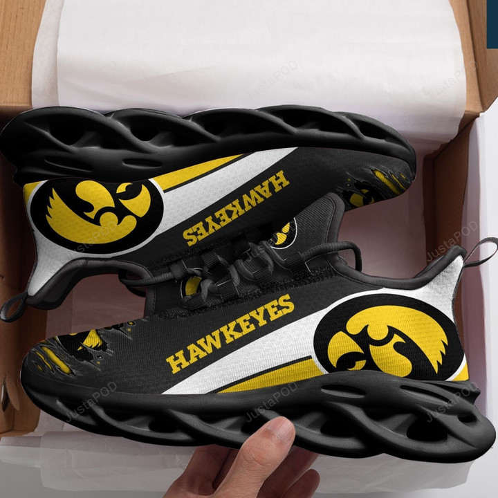 NCAA Iowa Hawkeyes Running Sports Max Soul Shoes