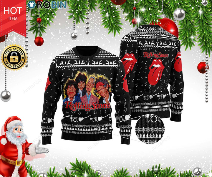 The Rolling Stones Ugly Christmas Sweater