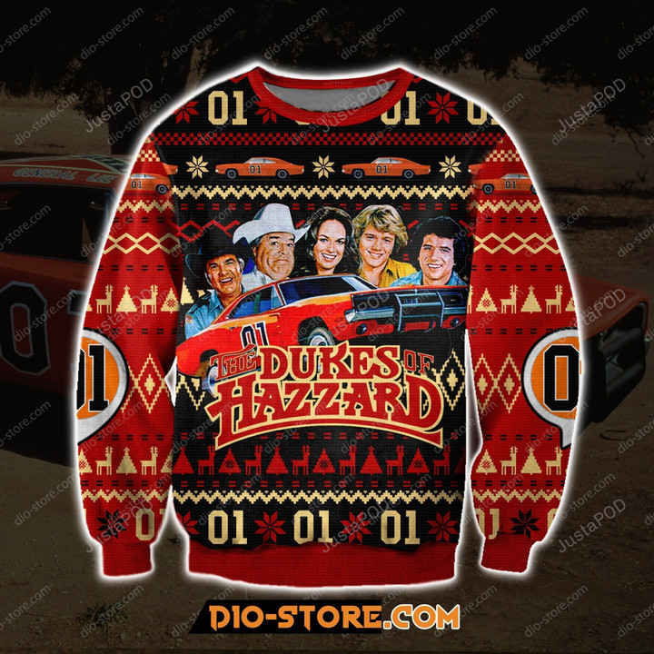 The Dukes Of Hazzard Ugly Christmas Sweater