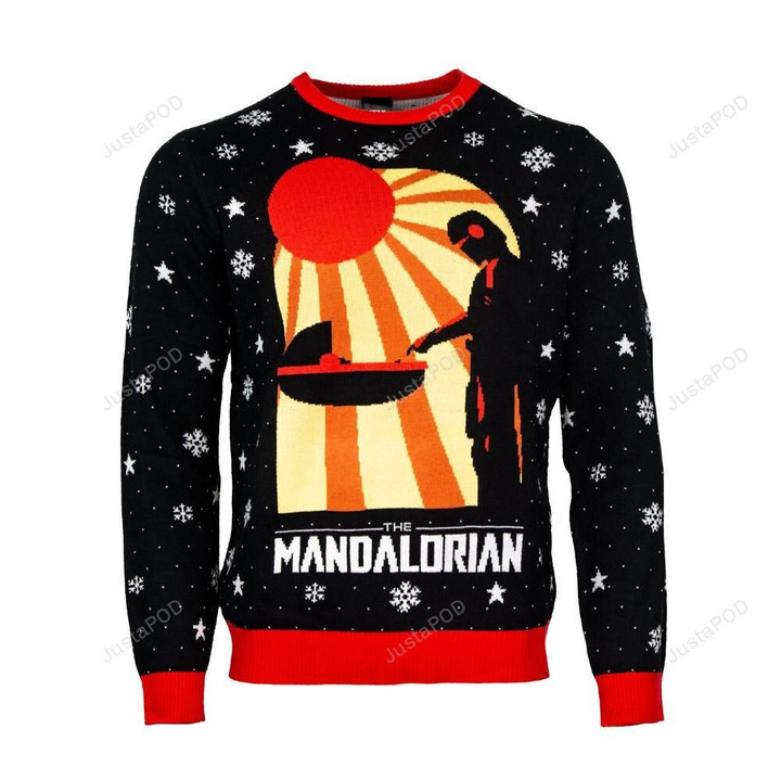 Star Wars The Mandalorian Ugly Christmas Sweater