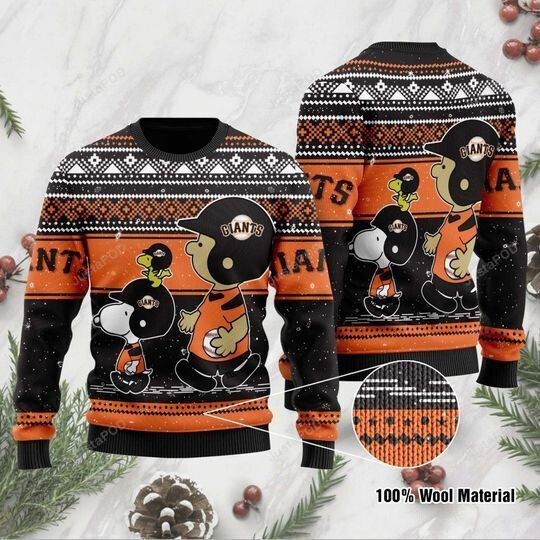 San Francisco Giants With Snoop Ugly Christmas Sweater