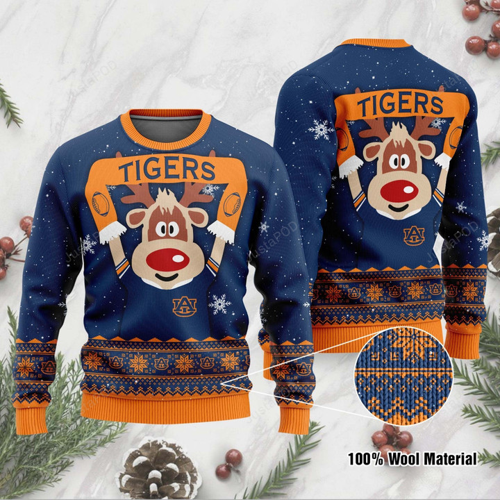 Auburn Tigers Ugly Christmas Sweater
