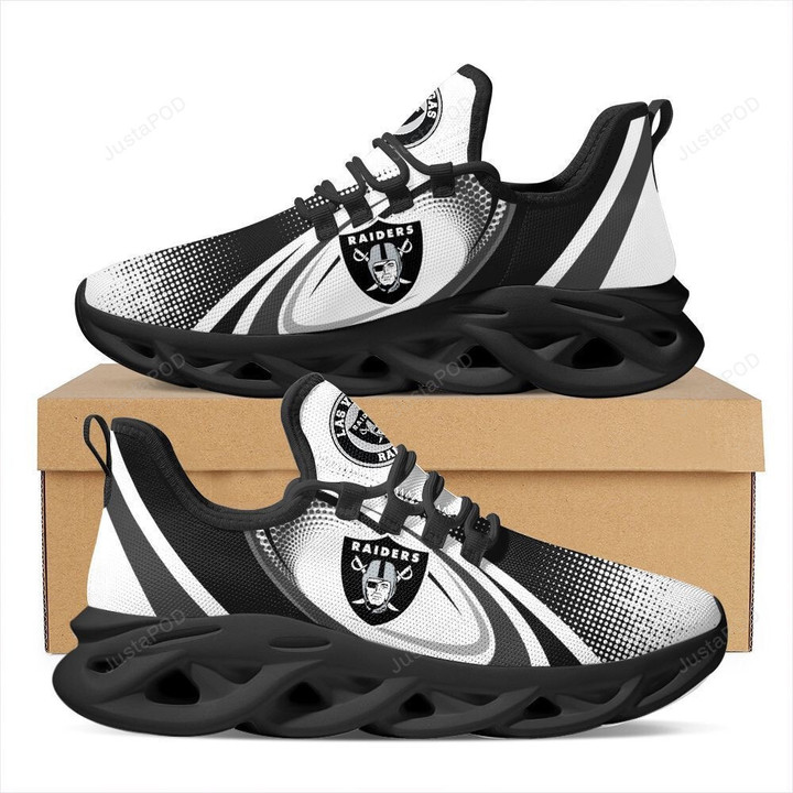 NFL Las Vegas Raiders Running Sports Max Soul Shoes