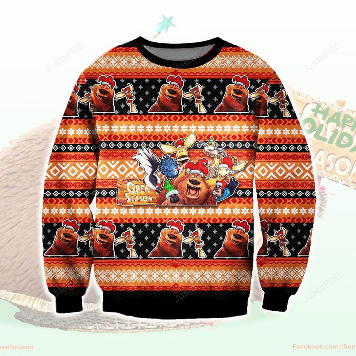 Open Season Ugly Christmas Sweater