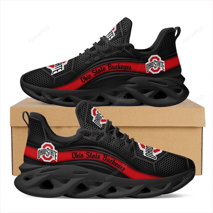 NCAA Ohio State Buckeyes Running Sports Max Soul Shoes