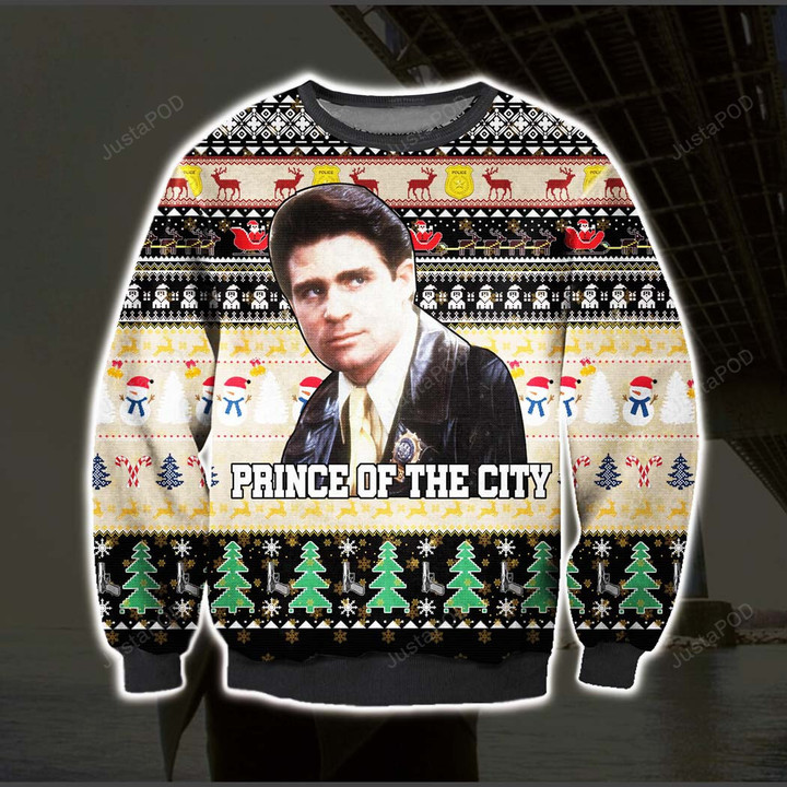 Prince Of The City Ugly Christmas Sweater