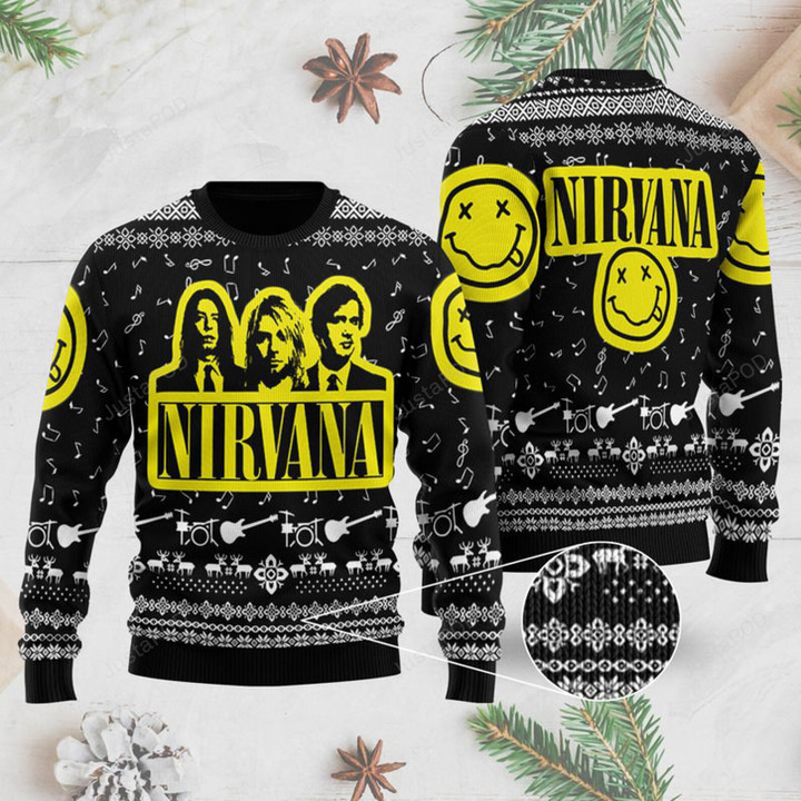 NVR Band Fans Love Ugly Christmas Sweater