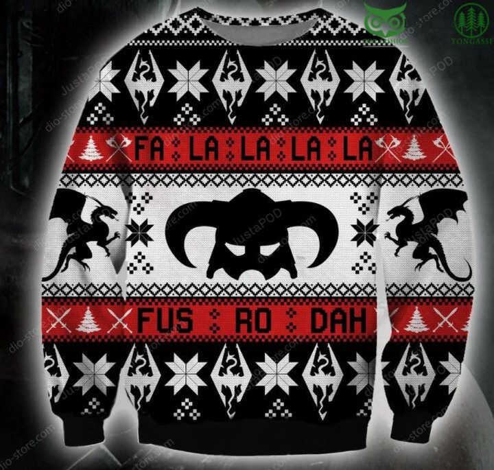 The Elder Scrolls Ugly Christmas Sweater