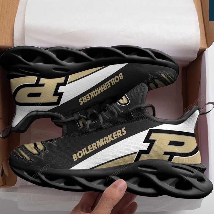 NCAA Purdue Boilermakers Running Sports Max Soul Shoes