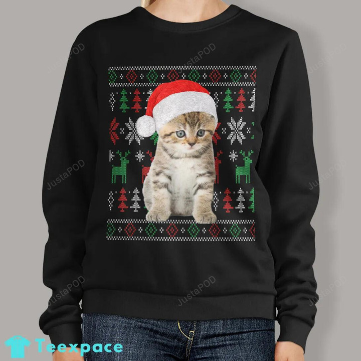 Meowy Ugly Christmas Sweater