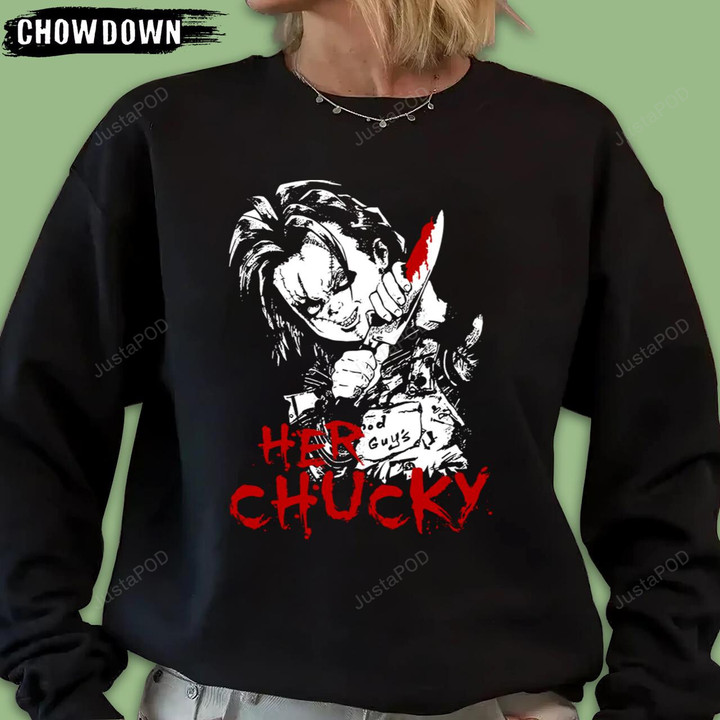 Her Chucky Ugly Christmas Sweater