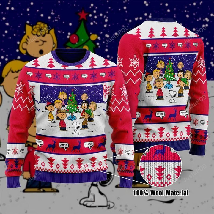 Snoopy Charlie Brown Ugly Christmas Sweater