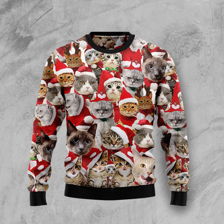Lovely Cats Ugly Christmas Sweater