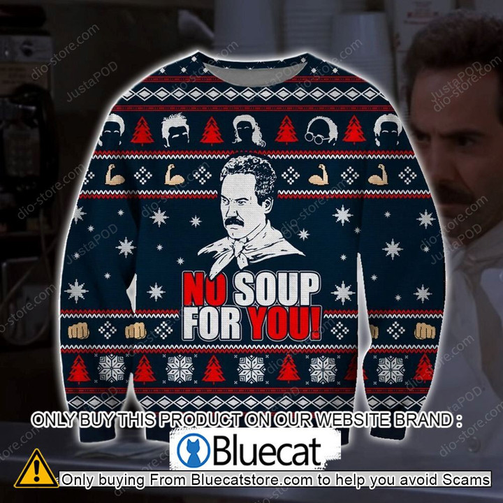 The Soup Nazi Ugly Christmas Sweater