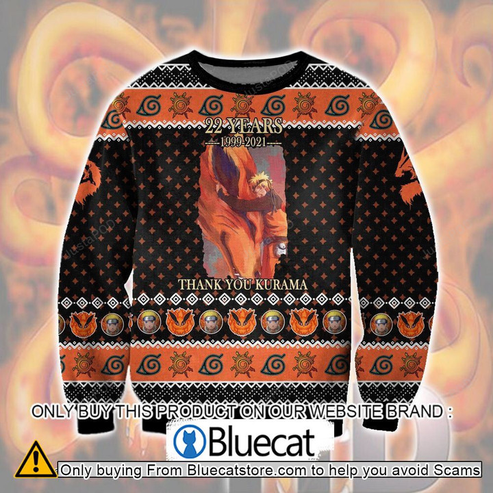 Naruto Kurama Ugly Christmas Sweater