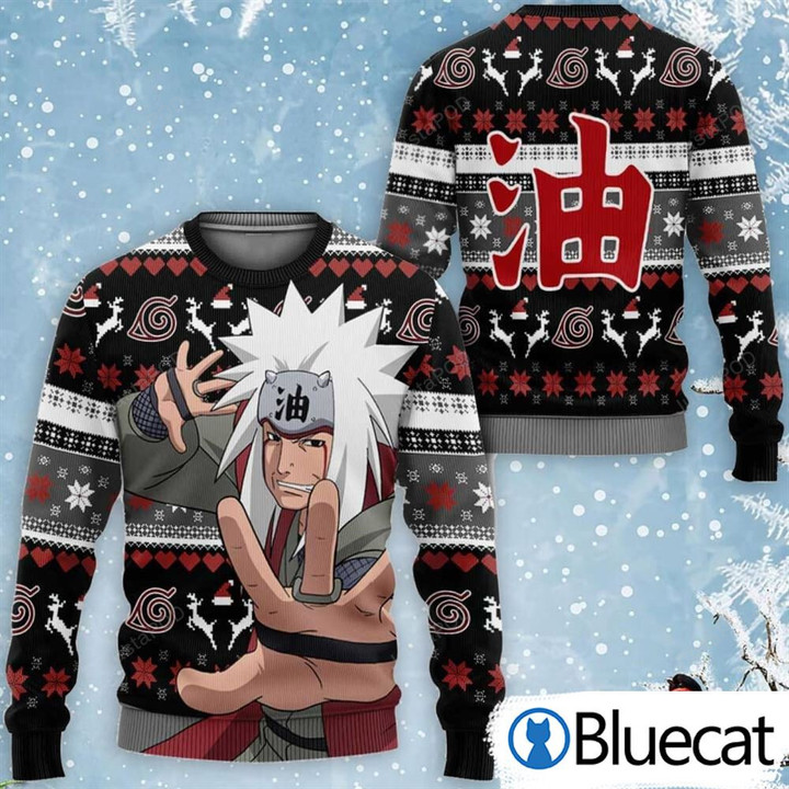 Jiraiya Anime Ugly Christmas Sweater