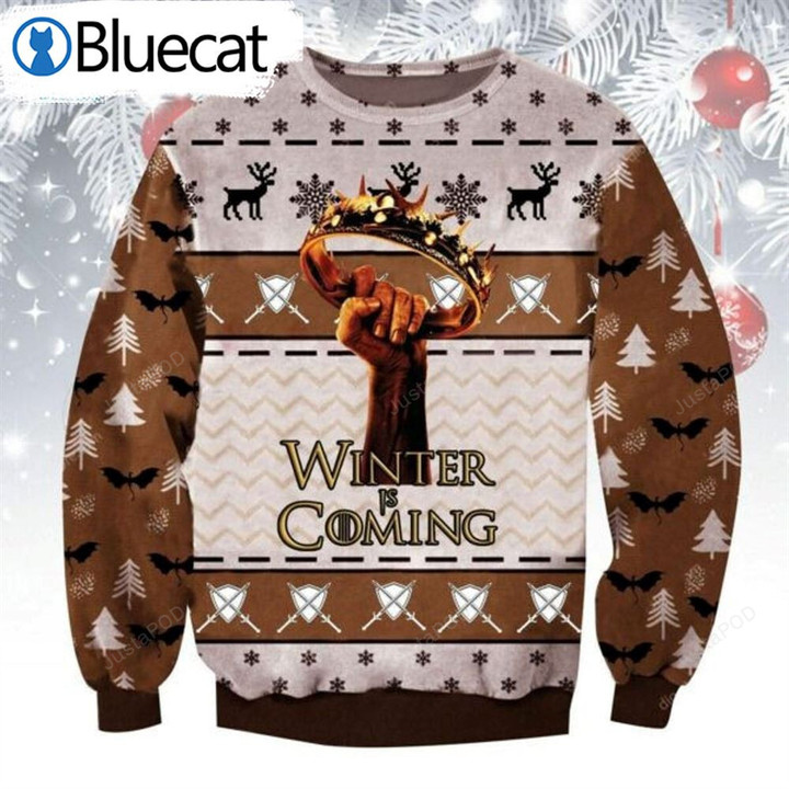Game Of Thrones Winter Is Coming Ugly Christmas Sweater